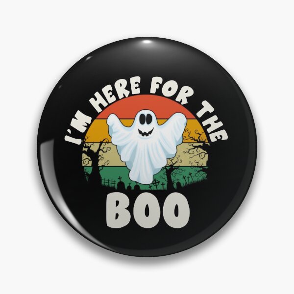 Item preview, I'm here for the boo funny halloween t-shirts designed and sold by TopDesignArt.