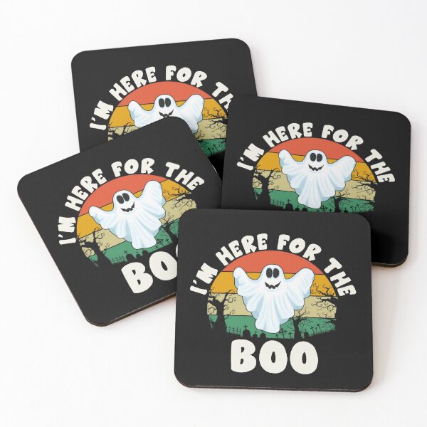 Item preview, I'm here for the boo funny halloween t-shirts designed and sold by TopDesignArt.