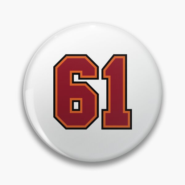 Item preview, Number 61 Sports Tampa Sixty-One Jersey designed and sold by HelloFromAja.