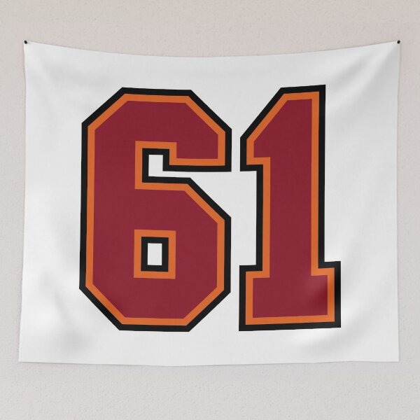 Item preview, Number 61 Sports Tampa Sixty-One Jersey designed and sold by HelloFromAja.