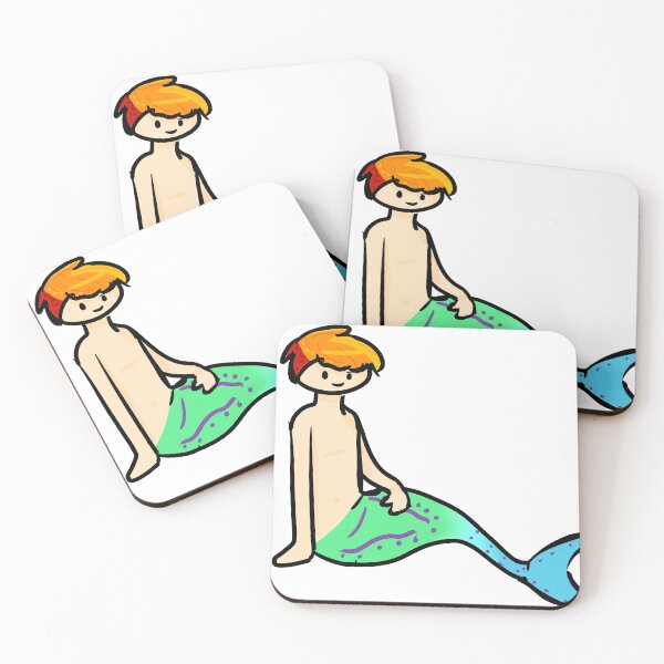 Item preview, Tropical Merman designed and sold by actualflowerr.