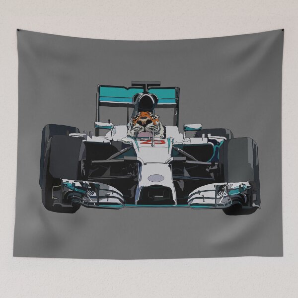 Item preview, Motor Racing Tiger designed and sold by BearMa.