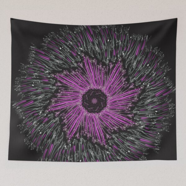 Item preview, Pink and silver team up to makes us spin at nightfall  designed and sold by busyBeanz.