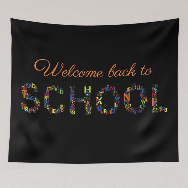 Item preview, Welcome Back to School - colorful letters designed and sold by Borislav Shekerdzhiyski.