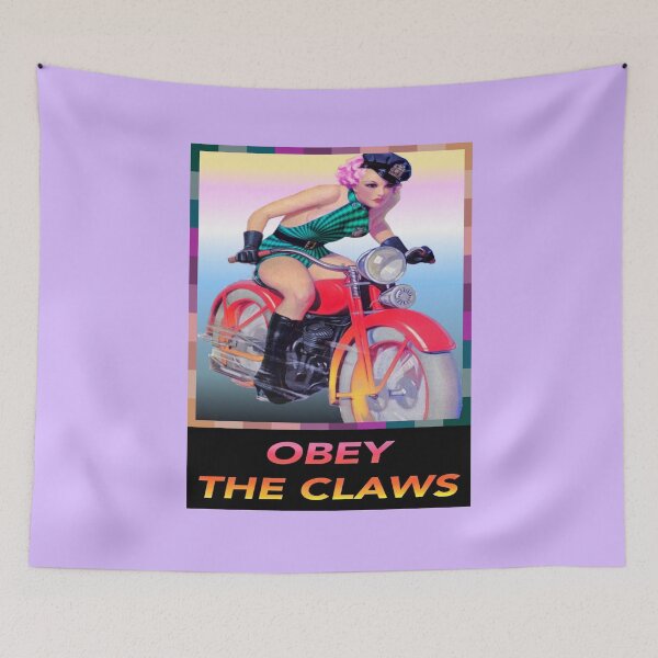 Item preview, OBEY THE CLAWS "Block Print" In Hotwheels  designed and sold by CLAWS By Crawdaddy.