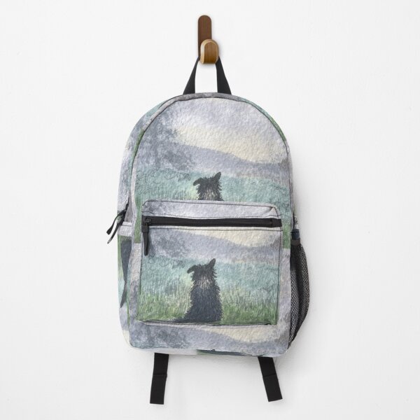 Item preview, Mist Before the Sun, Border Collie Dog in a Landscape designed and sold by SusanAlisonArt.