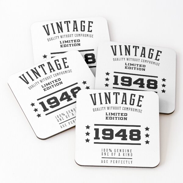 Item preview, 1948 Vintage Year - Aged to Perfection - 72th Birthday Gift designed and sold by DiogoCalheiros.