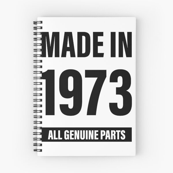 Item preview, 47th Birthday Made in 1973 All Genuine Parts - Gift designed and sold by DiogoCalheiros.