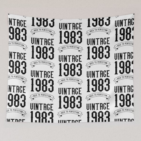 Item preview, Vintage 1983 Aged to Perfection - 37th Birthday Gift designed and sold by DiogoCalheiros.