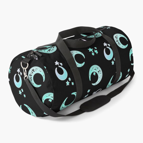 Item preview, Cresent moon pastel pattern stars Black Background designed and sold by melisssne.