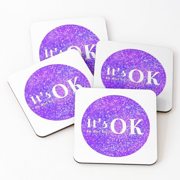 Item preview, It's ok to not be ok | mental health quotes designed and sold by ShadowstarArt.