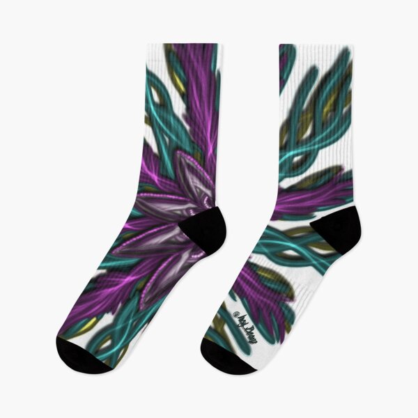 Item preview, Luminance purple flower spins in feathers designed and sold by busyBeanz.