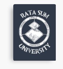 Rata Sum University Canvas Print