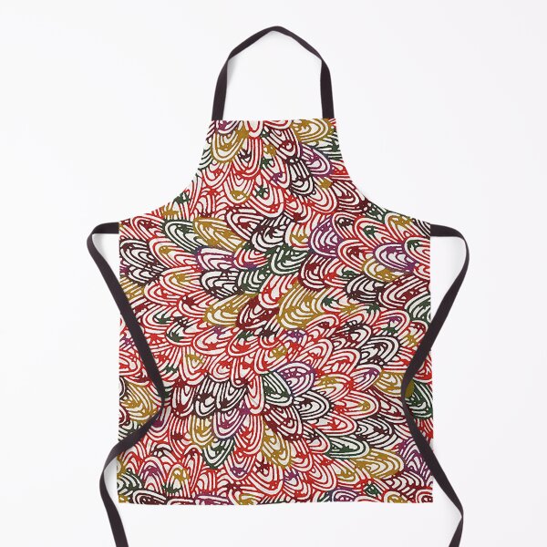 Item preview, COLORFUL SWIRLS ,CIRCLES Abstract Geometric Japanese Pattern designed and sold by BulganLumini.