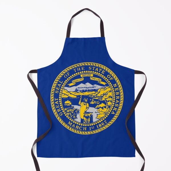 Item preview, Nebraska State Flag Badge Pin designed and sold by deanworld.