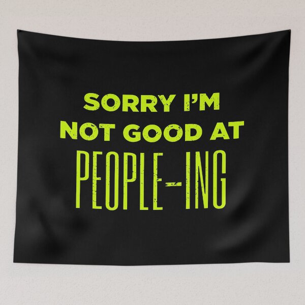 Item preview, Funny Peopleing People ING designed and sold by artworkbyrihen.