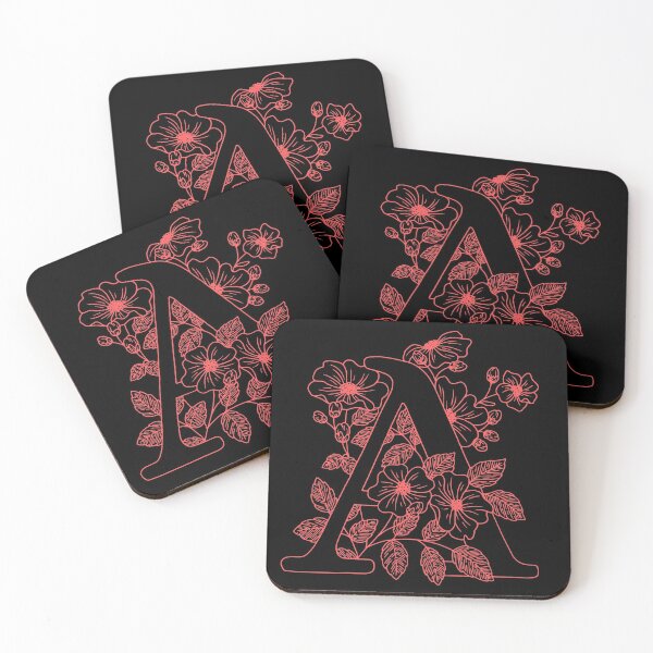 Item preview, Floral Letter A  designed and sold by HAPPY.tap.