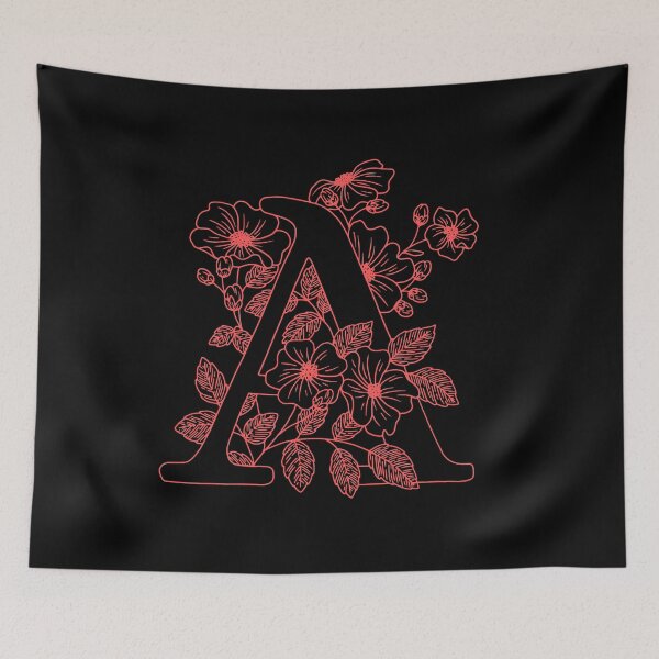 Item preview, Floral Letter A  designed and sold by HAPPY.tap.