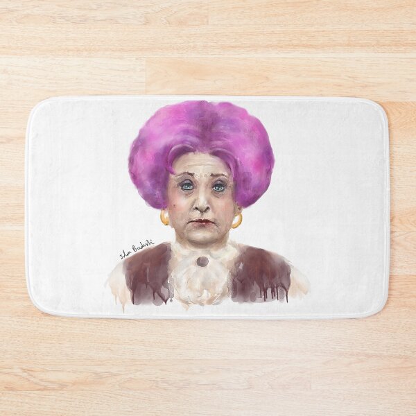 Item preview, Funny Looking Old Lady with Crazy Pink Wig  designed and sold by ibadishi.