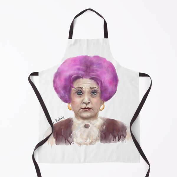 Item preview, Funny Looking Old Lady with Crazy Pink Wig designed and sold by ibadishi.