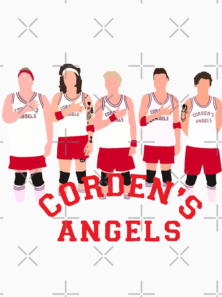 CORDEN'S ANGELS - One Direction - Baseball T-Shirt