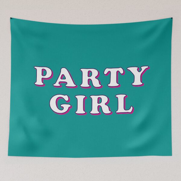 Item preview, Pink purple Party Girl sticker designed and sold by Boxing Kangaroo Retail Company.