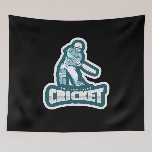 Item preview, This Boy Loves Cricket - Sport Design designed and sold by mum-of-two.