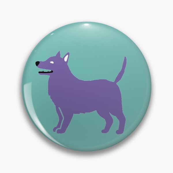 Item preview, Friendly Purple Dog designed and sold by Ladyofcats.
