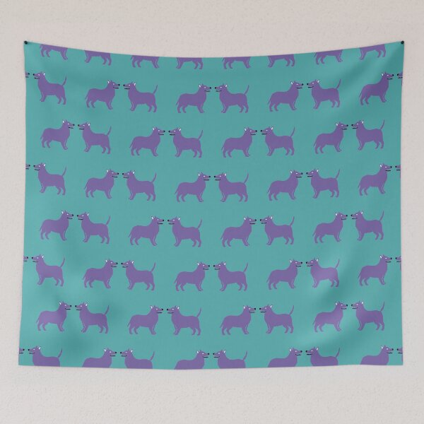 Item preview, Friendly Purple Dog designed and sold by Ladyofcats.