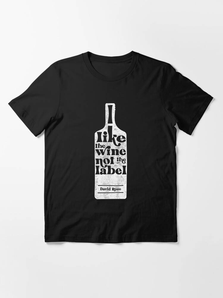 you can love this t-shirt w/o understanding it, it's open to  interpretation, just like the wines 🌀🧠 'good label/bad wine' t-shirts…