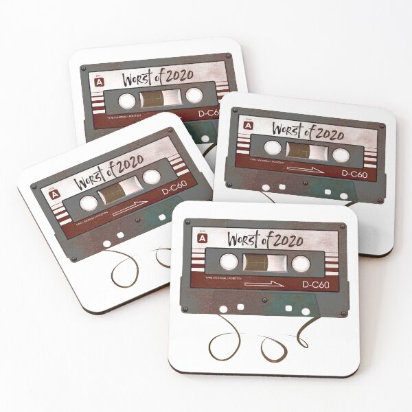 Item preview, Worst Of 2020 Broken Mixtape Cassette designed and sold by gorillamerch.
