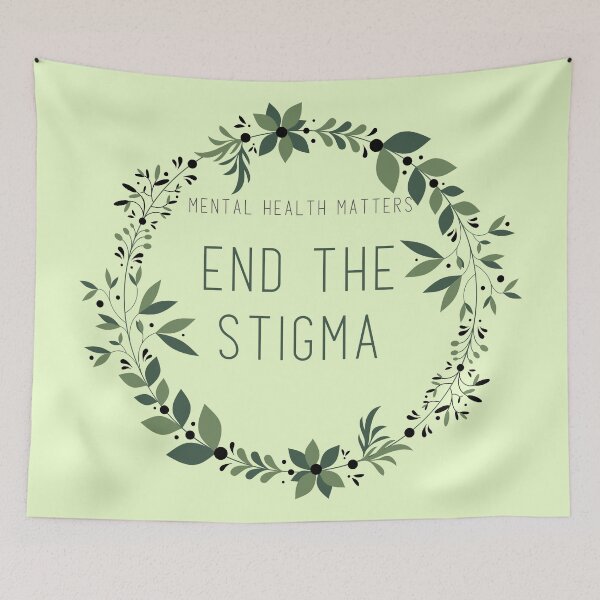 Item preview, Mental health matters, end the stigma designed and sold by cyc94.