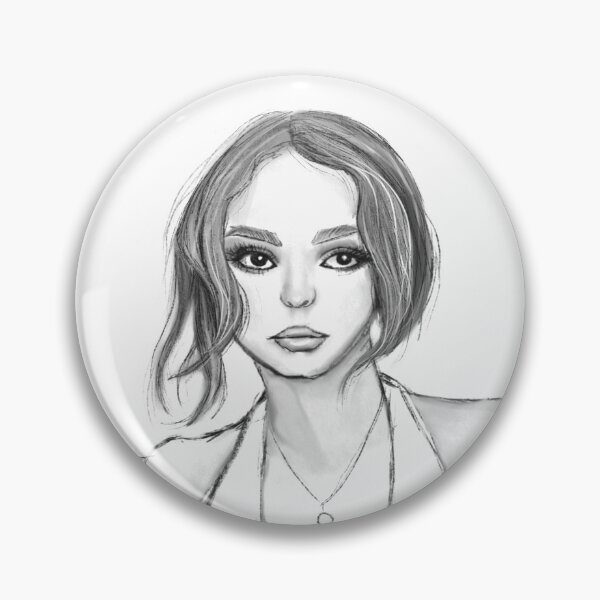 Item preview, Lily-Rose Depp sketch designed and sold by Tinngles.