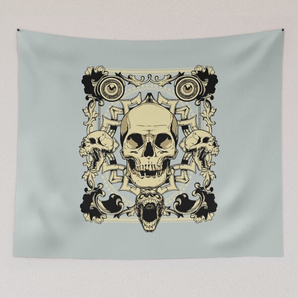 Item preview, Gothic skulls - Awesome skull lover Gift designed and sold by Teenation9.
