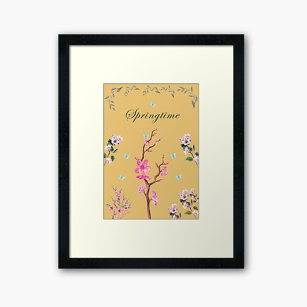 Beautiful Springtime 2 Framed Art Print