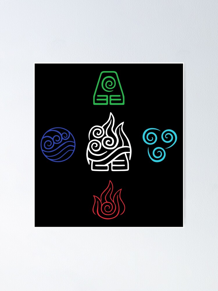 Avatar Four Elements Digital Art by Kesha Ursula  Fine Art America