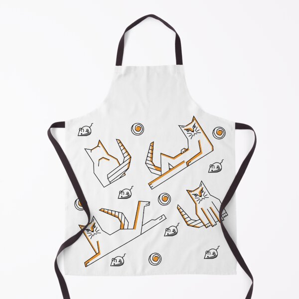 Item preview, Orange cat pattern designed and sold by anisebou.