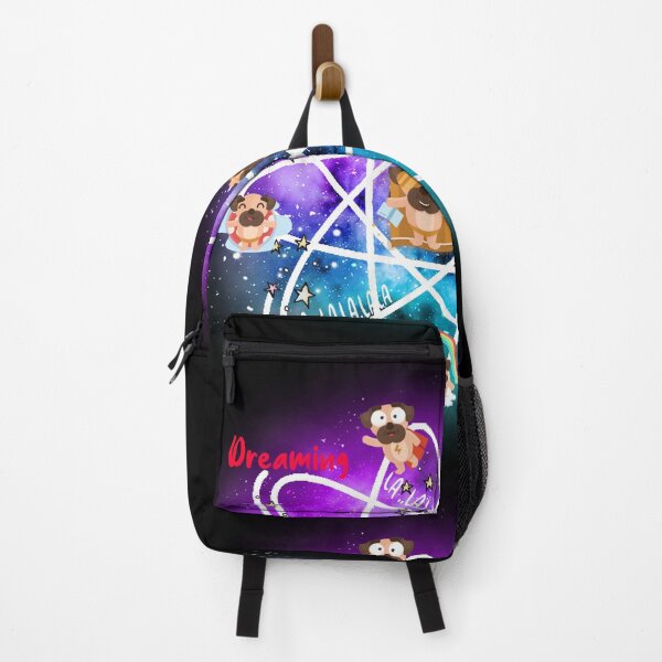 Artikelvorschau, Galaxy Dreaming Mops entworfen und verkauft von Tee Inspiration.
