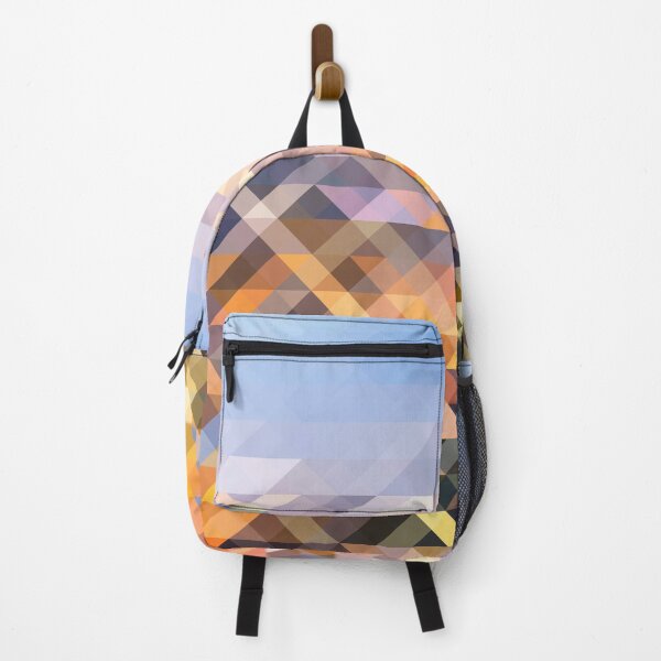 Item preview, Abstract geometrical multicolored background of overlapping triangles designed and sold by GalinaAlex.