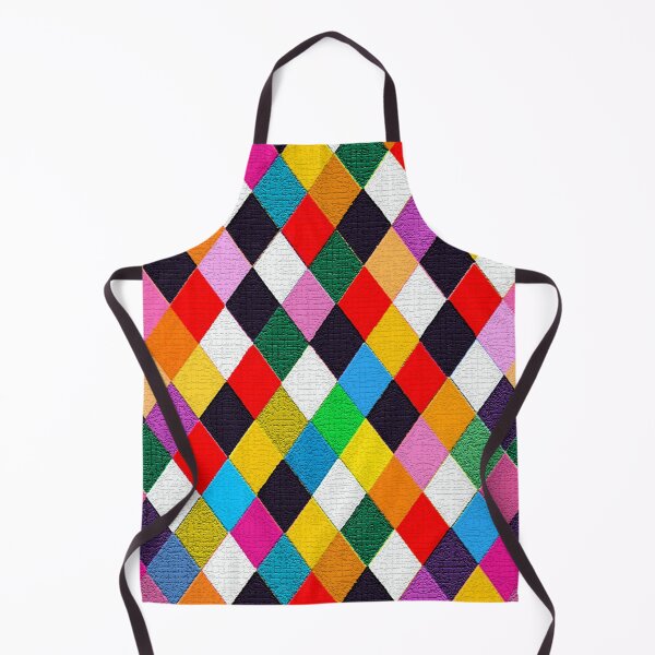Item preview, MARDI GRAS HARLEQUIN PATTERN Colorful Carnival Diamonds by Bulgan Lumini designed and sold by BulganLumini.