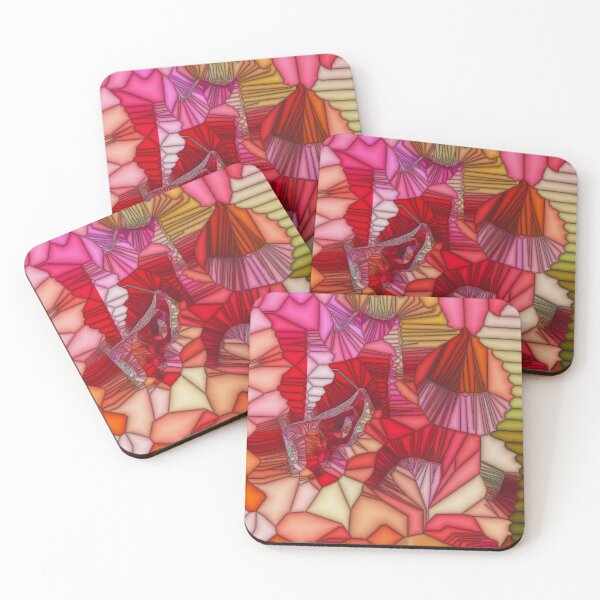 Item preview, Glass Peach Blossoms designed and sold by Blu Happiness.