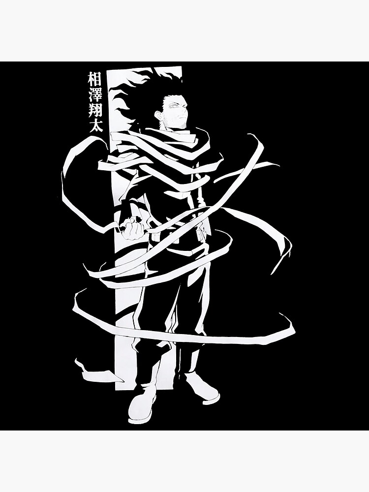 My Hero Academia Aizawa Silhouette Greeting Card By Cassidycreates Redbubble