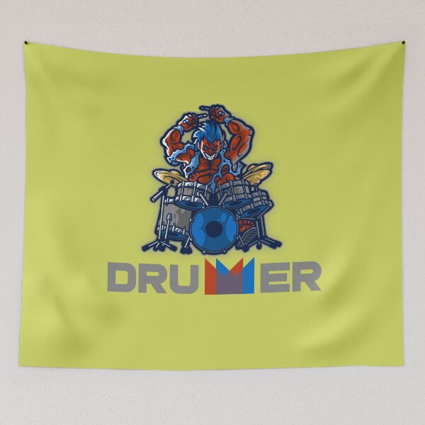 Item preview, Monster drummer designed and sold by urban-symmetry.