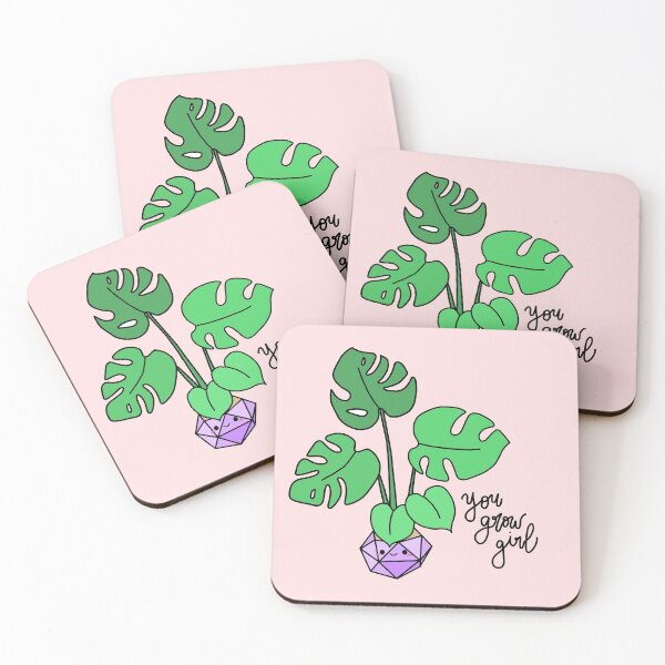 Item preview, Monstera plant you grow girl designed and sold by FiddlesAndPho.