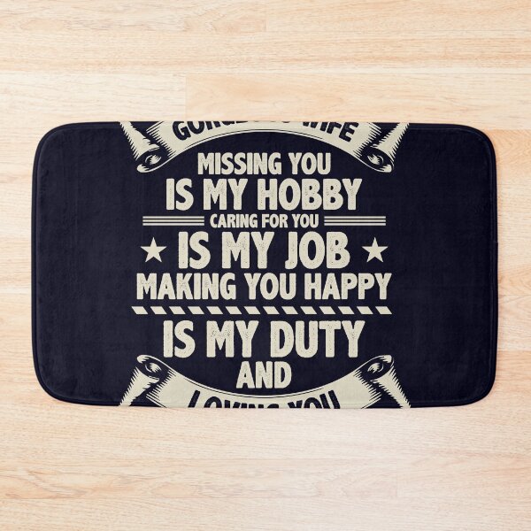 Item preview, To my gorgeous Wife missing you is my hobby  designed and sold by mmos.