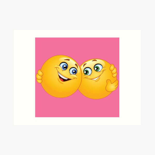 Kunstdrucke Smiley Emoji Redbubble