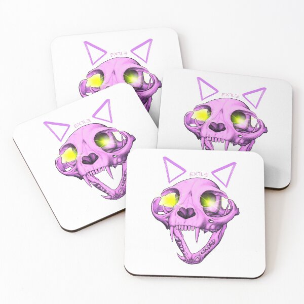 Item preview, Cat Skull designed and sold by EXILExile.