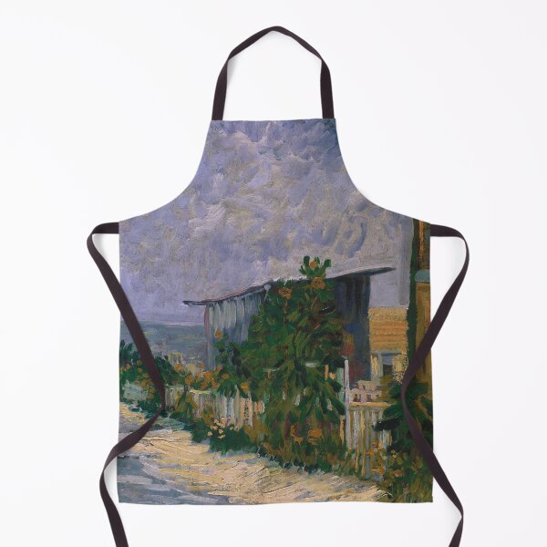 Item preview, Shed at Montmartre with sunflower - Vincent van Gogh designed and sold by TemporaryArt.