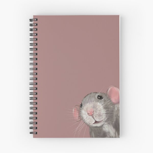 Item preview, The Peeking Rat (Pink) designed and sold by Doodle-Pip.