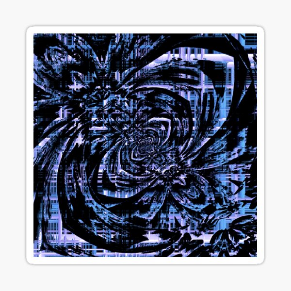 Fractal Madness Sticker